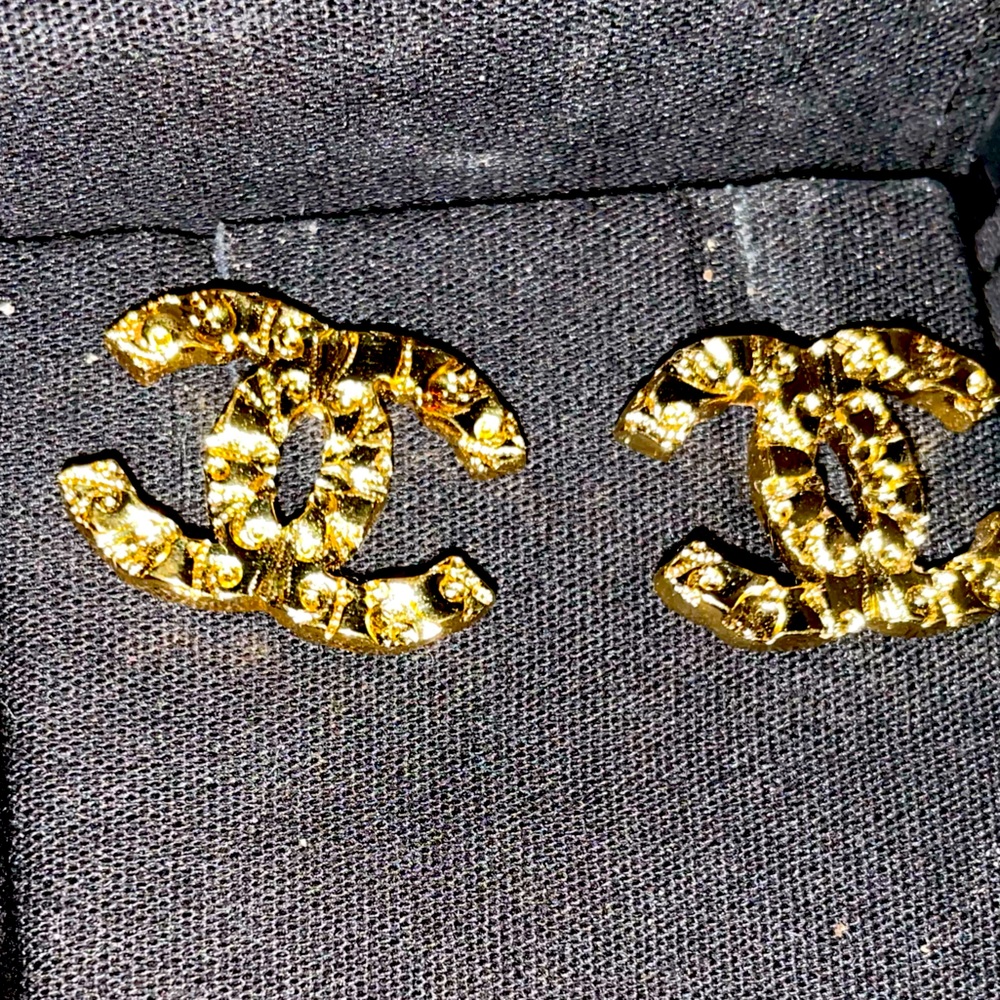 SOLD Chanel Stud Earrings